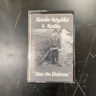 Kauko Röyhkä & Narttu - Maa on voimaa C-kasetti (VG+/VG+) -alt rock-